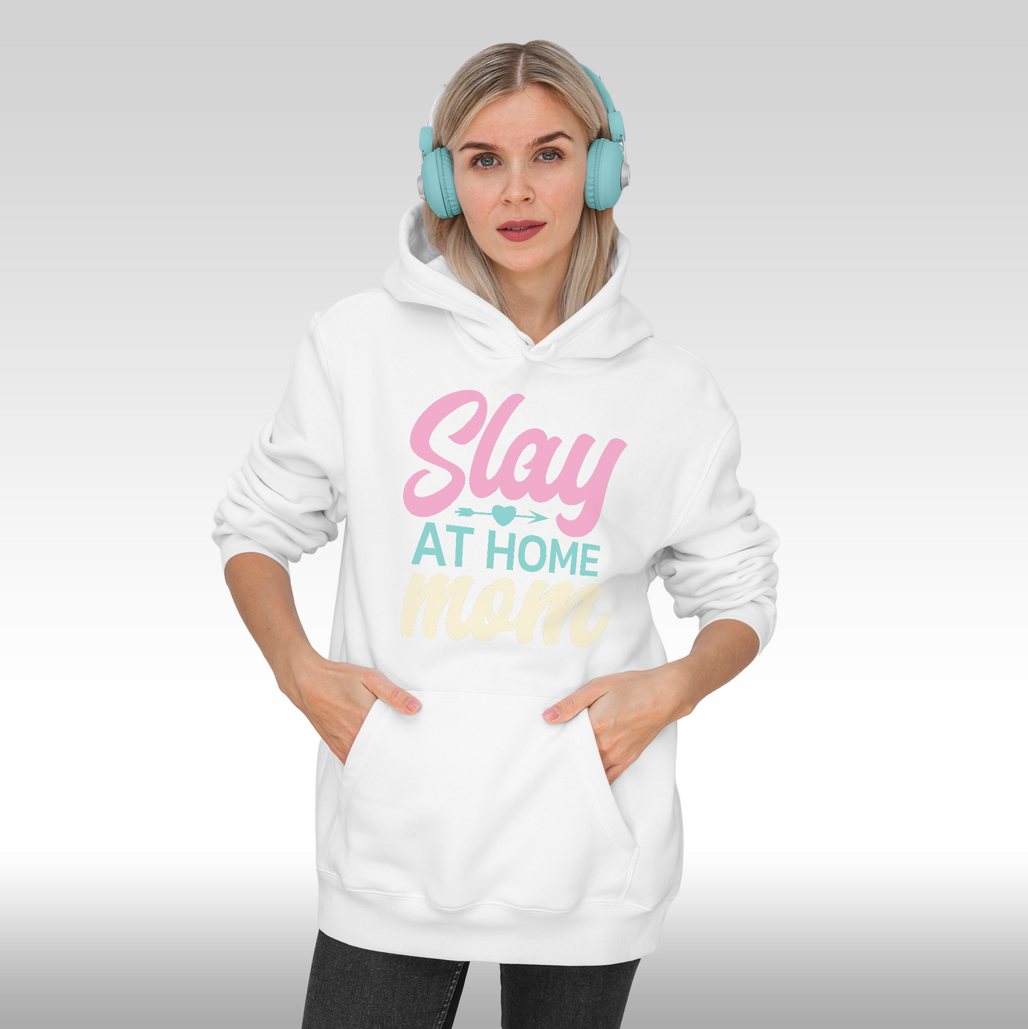 Hanorac "Slay At Home Mom"