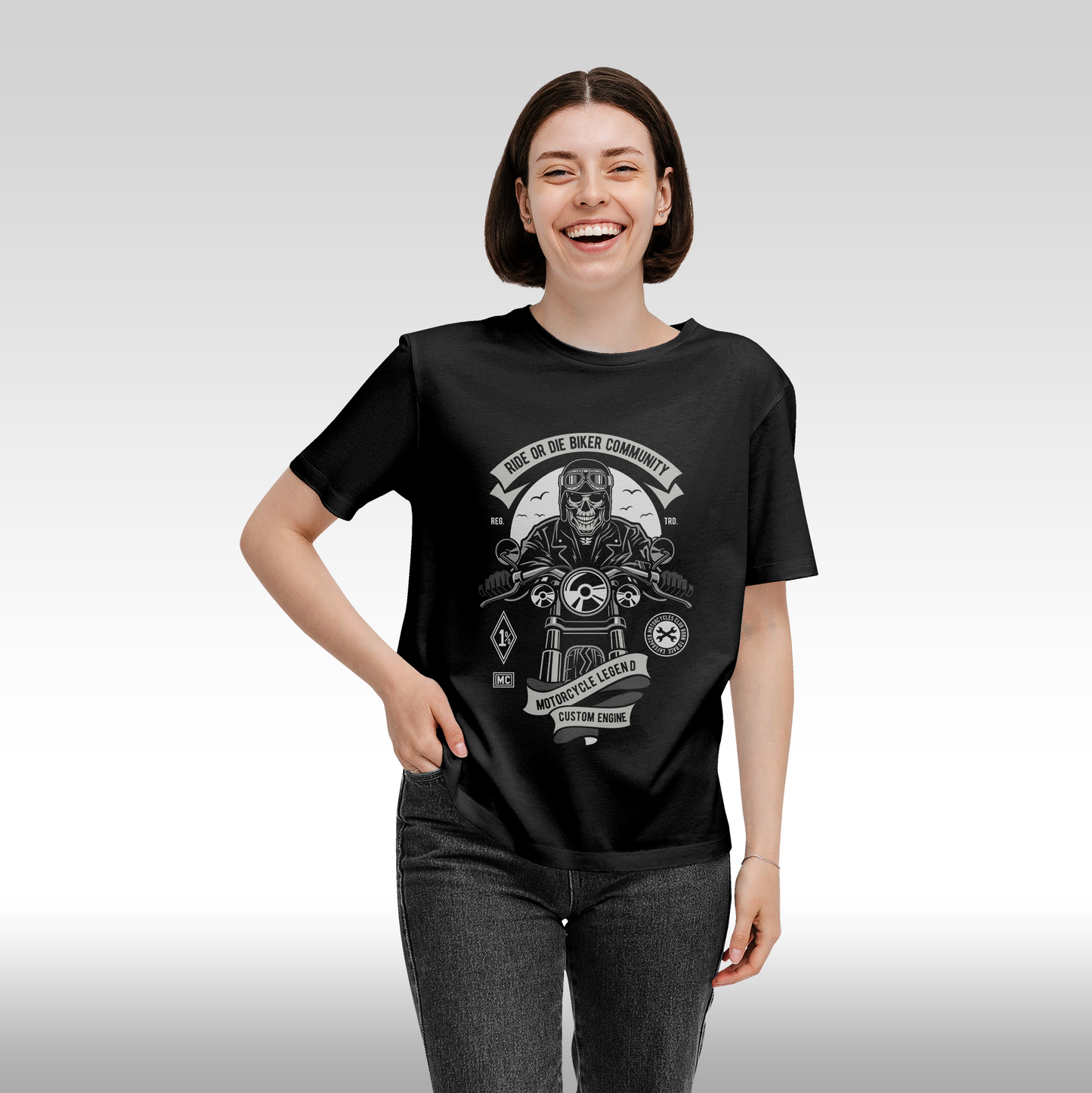 Tricou "Ride or Die Biker Community"
