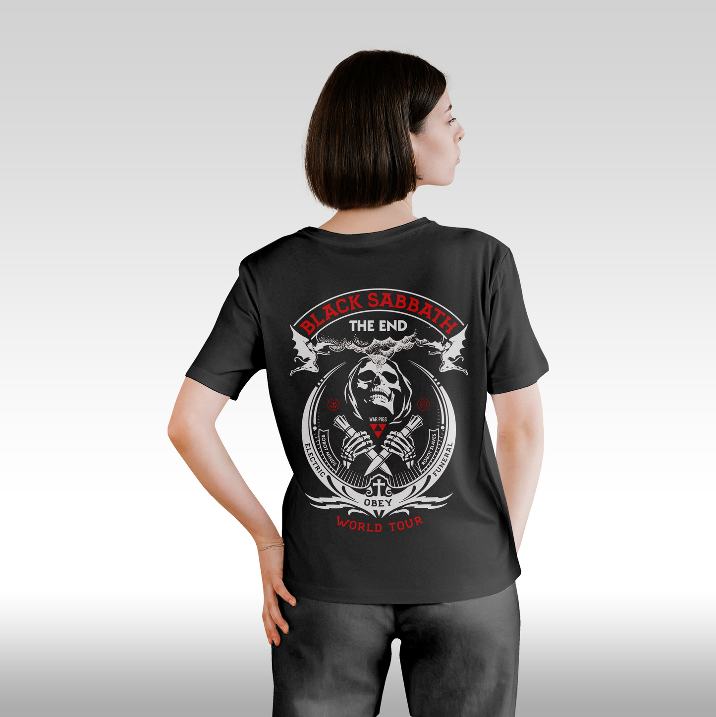 Tricou " Black Sabbath The END"