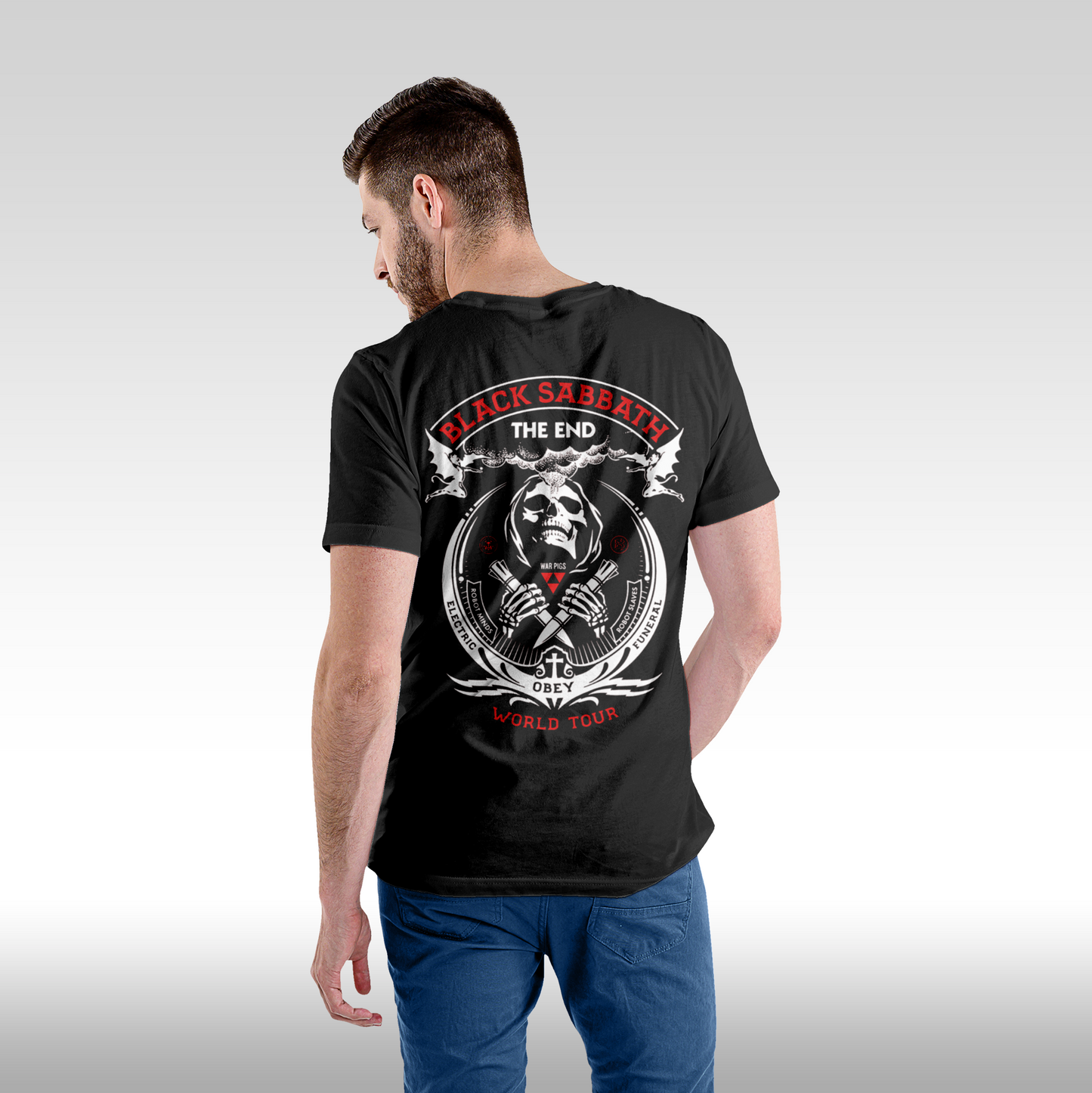 Tricou " Black Sabbath The END"