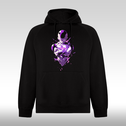 Hanorac Negru personalizat anime "Frieza" streetwear
