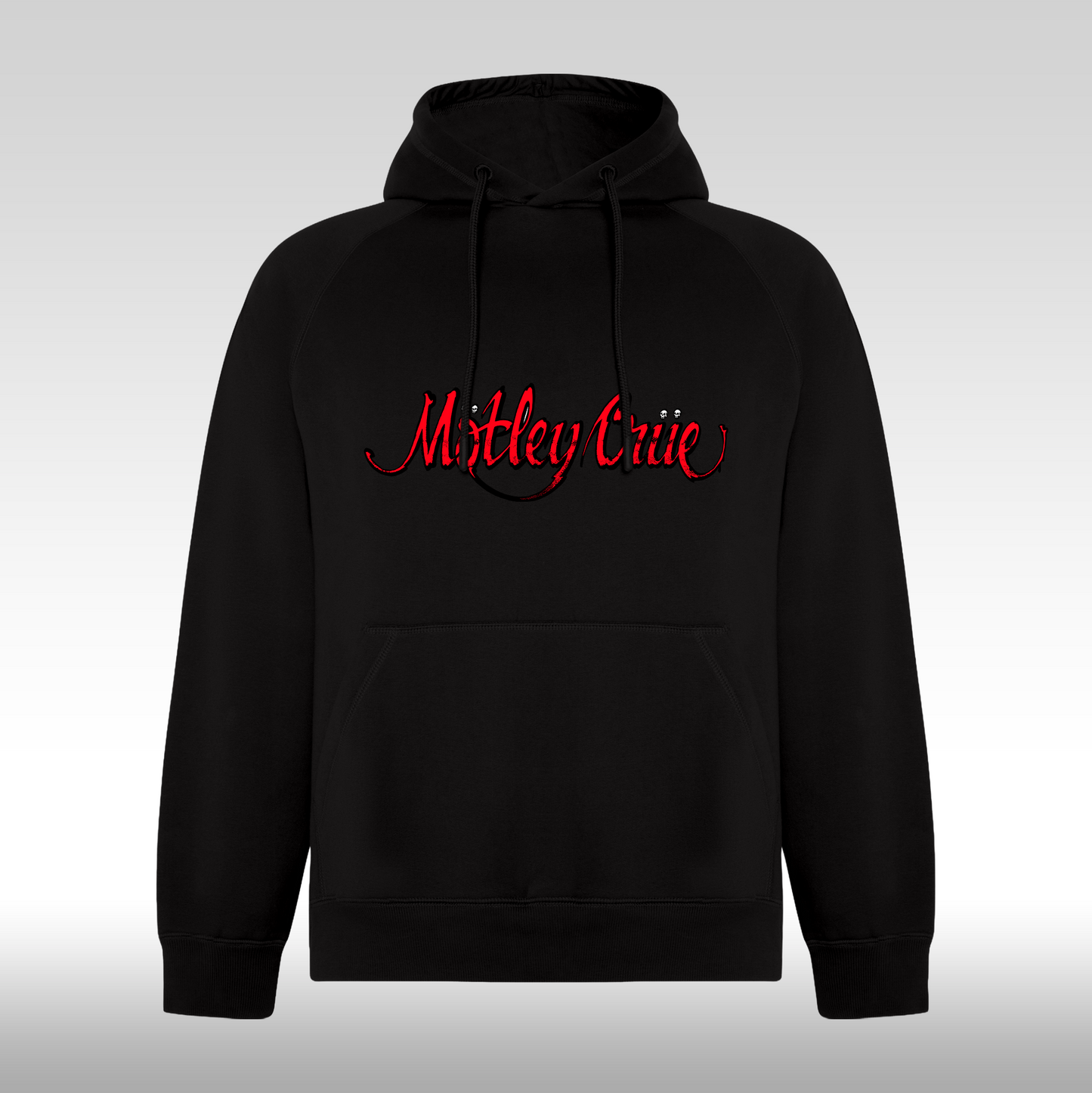 Hanorac Negru personalizat fata rock "Motley Crue All Bad Things" streetwear
