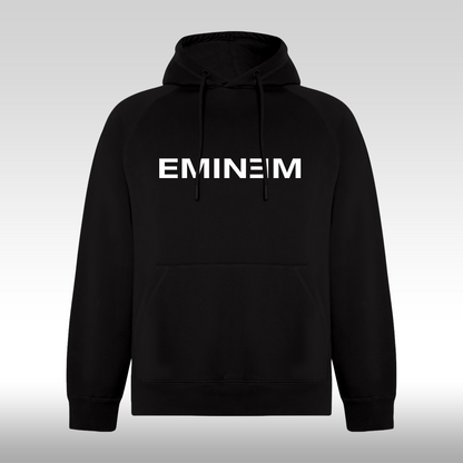 Hanorac Negru personalizat hip-hop "Eminem" streetwear
