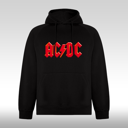 Hanorac Negru personalizat rock "AC DC Highway To Hell" streetwear

