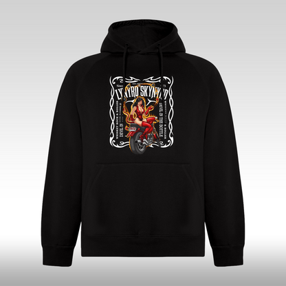 Hanorac Negru personalizat rock "Lynyrd Skynyrd Devil In The Bottle" streetwear

