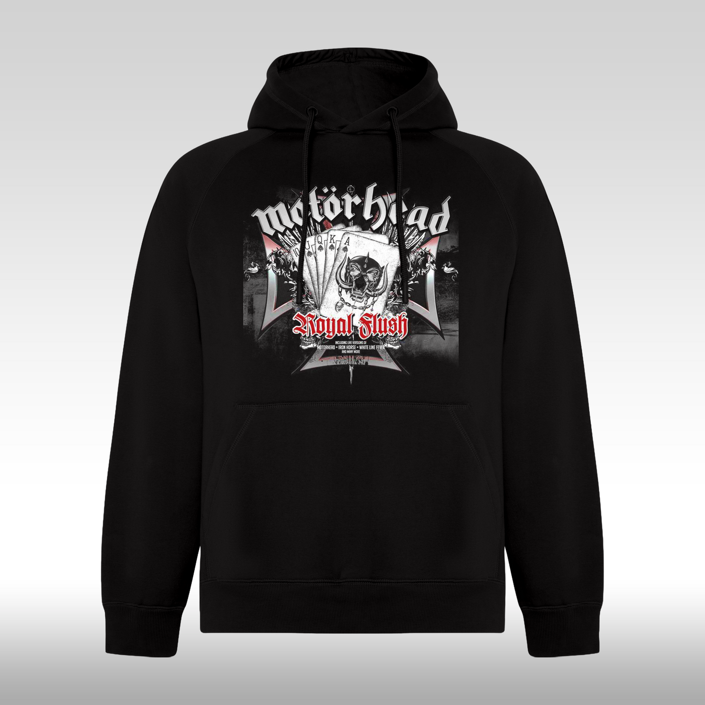 Hanorac Negru personalizat rock "Motorhead" streetwear
