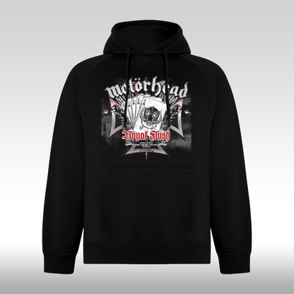 Hanorac Negru personalizat rock "Motorhead" streetwear
