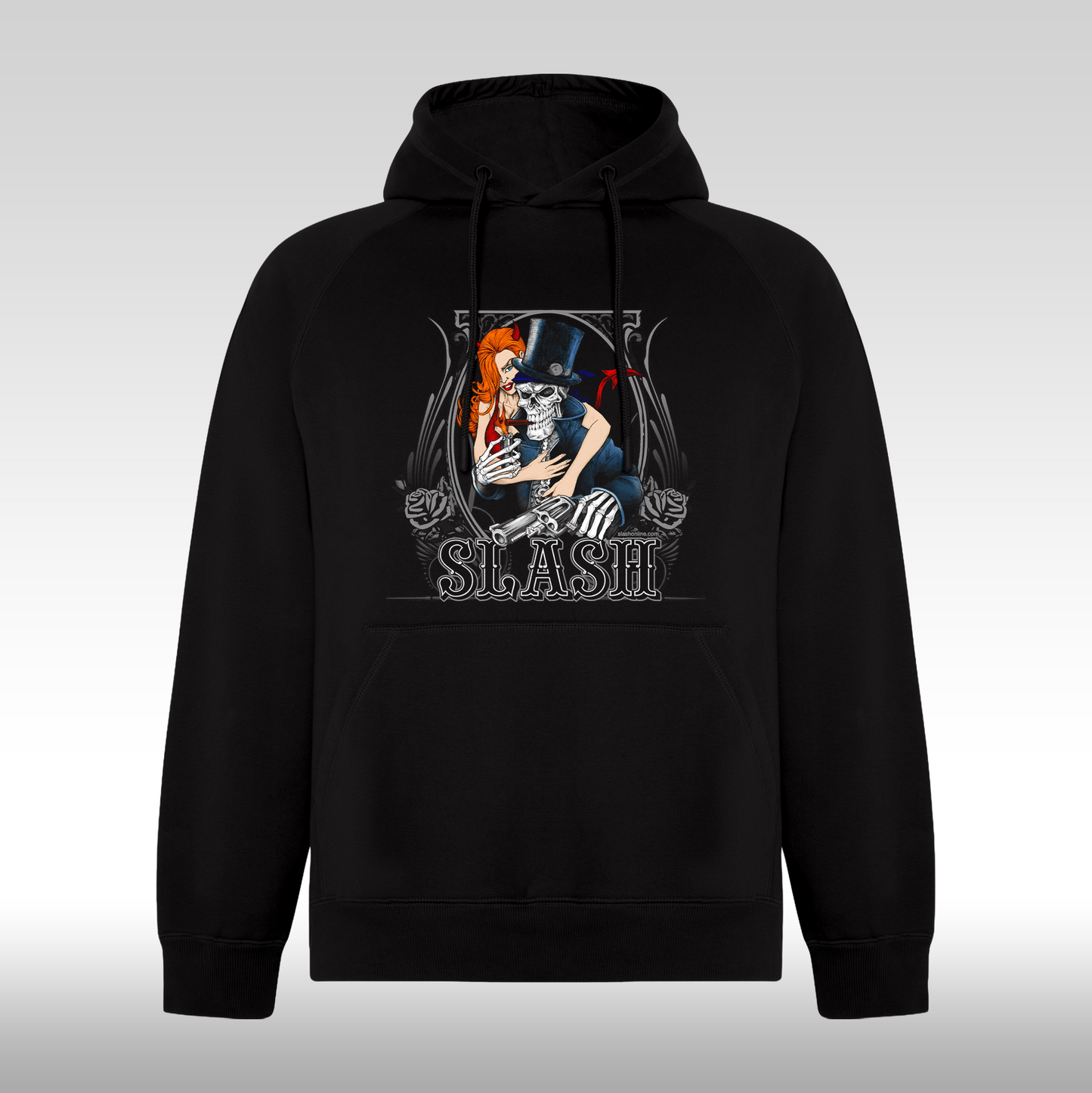 Hanorac Negru personalizat rock "Slash" streetwear
