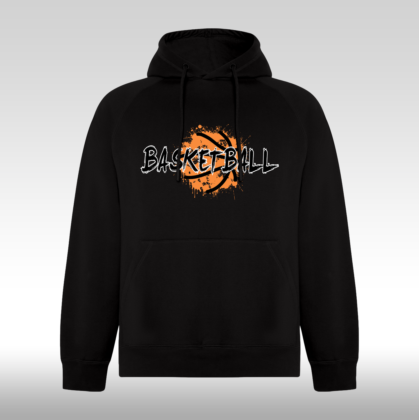 Hanorac Negru personalizat sport "Basketball" streetwear

