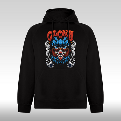 Hanorac Negru personalizat urban "Clown" streetwear
