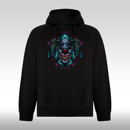 Hanorac Negru personalizat urban "Dark Clown" streetwear
