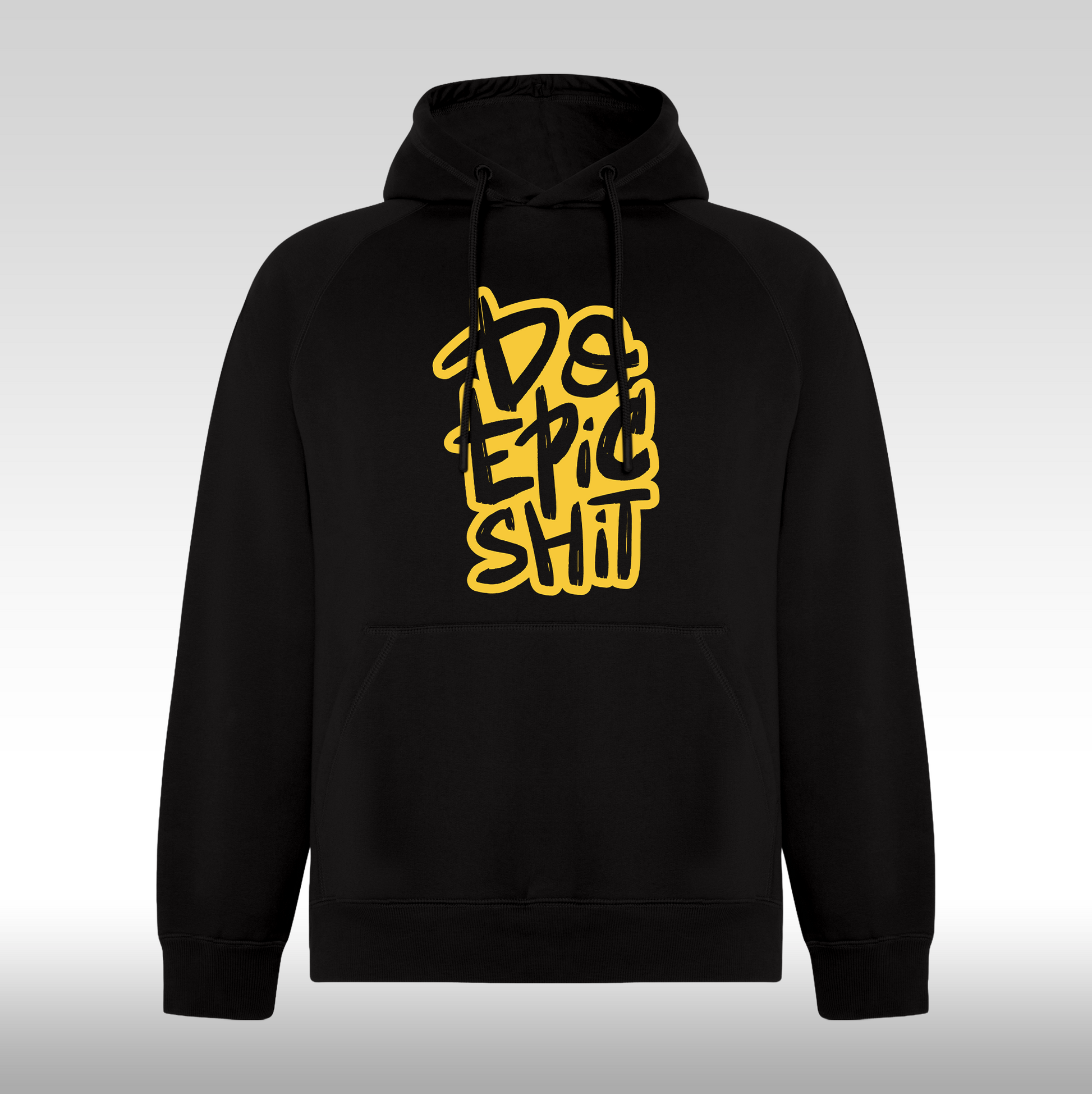 Hanorac Negru personalizat urban "Do Epic Shit" streetwear
