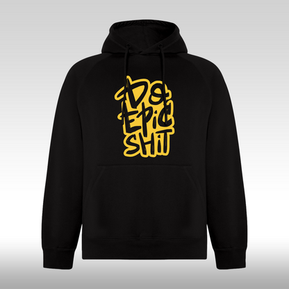 Hanorac Negru personalizat urban "Do Epic Shit" streetwear
