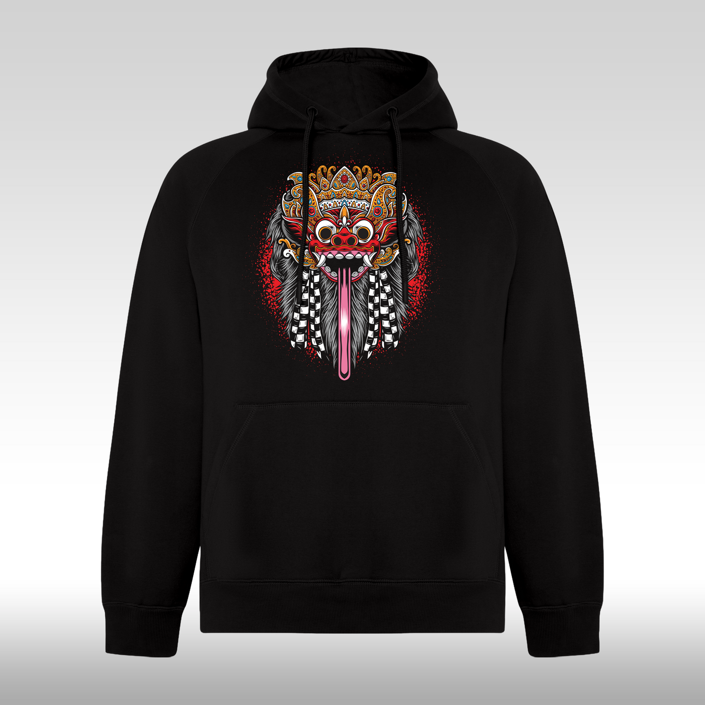 Hanorac Negru personalizat urban "Golden Myth" streetwear
