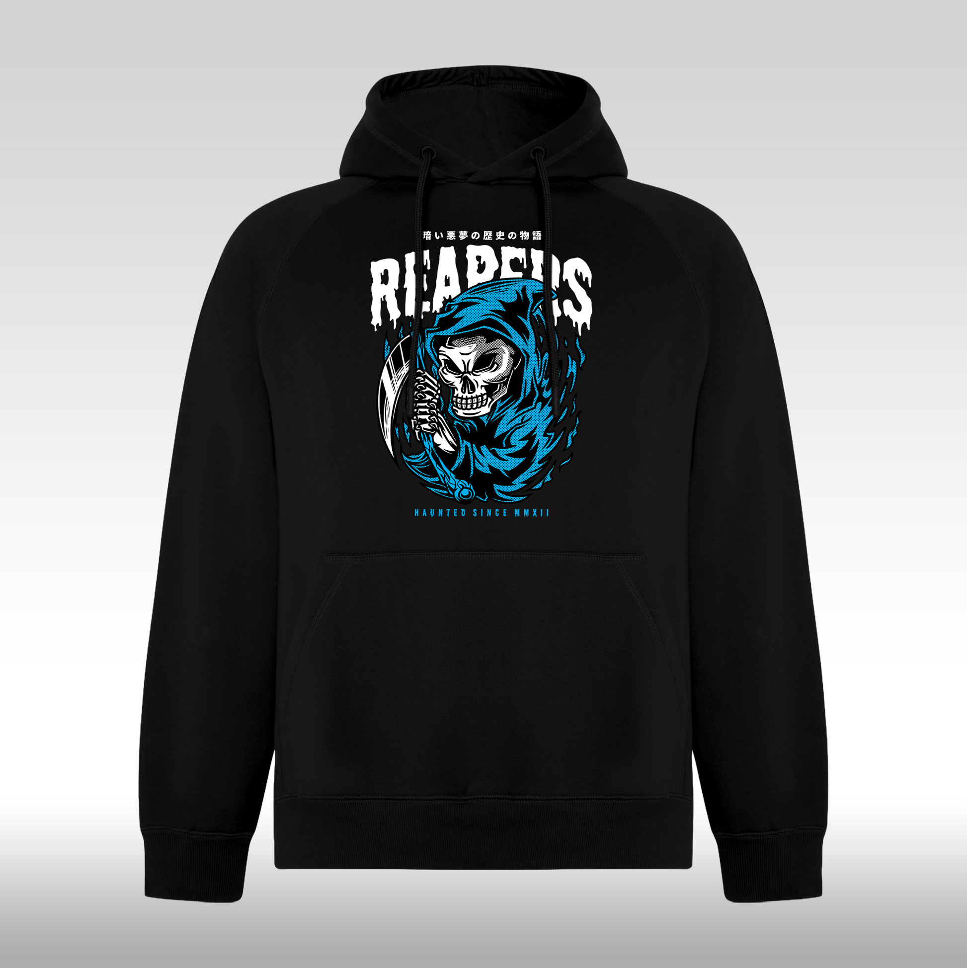 Hanorac Negru personalizat urban "Reapers" streetwear
