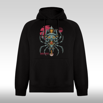 Hanorac Negru personalizat urban "Great Taste" streetwear
