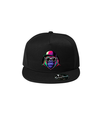 Sapca neagra personalizata rap urban "Primal" streetwear
