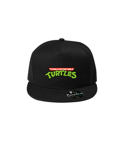 Sapca neagra personalizata rap urban "Teenage Mutant Ninja Turtles" streetwear
