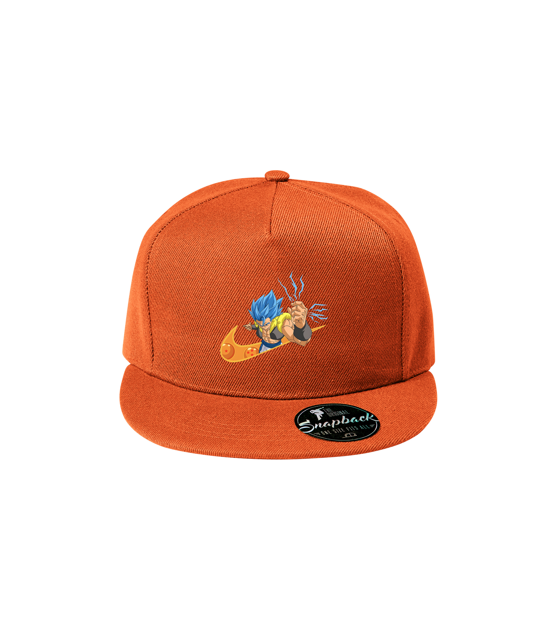 Sapca portocalie personalizata rap urban "Dragon Ball" streetwear
