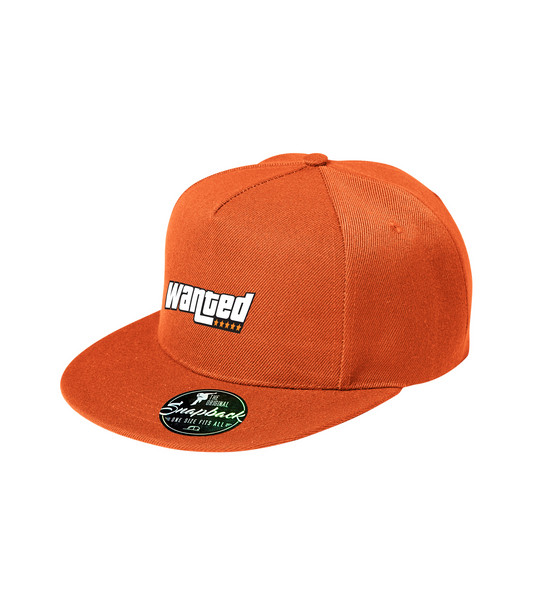 Sapca portocalie personalizata rap urban "GTA Wanted" streetwear
