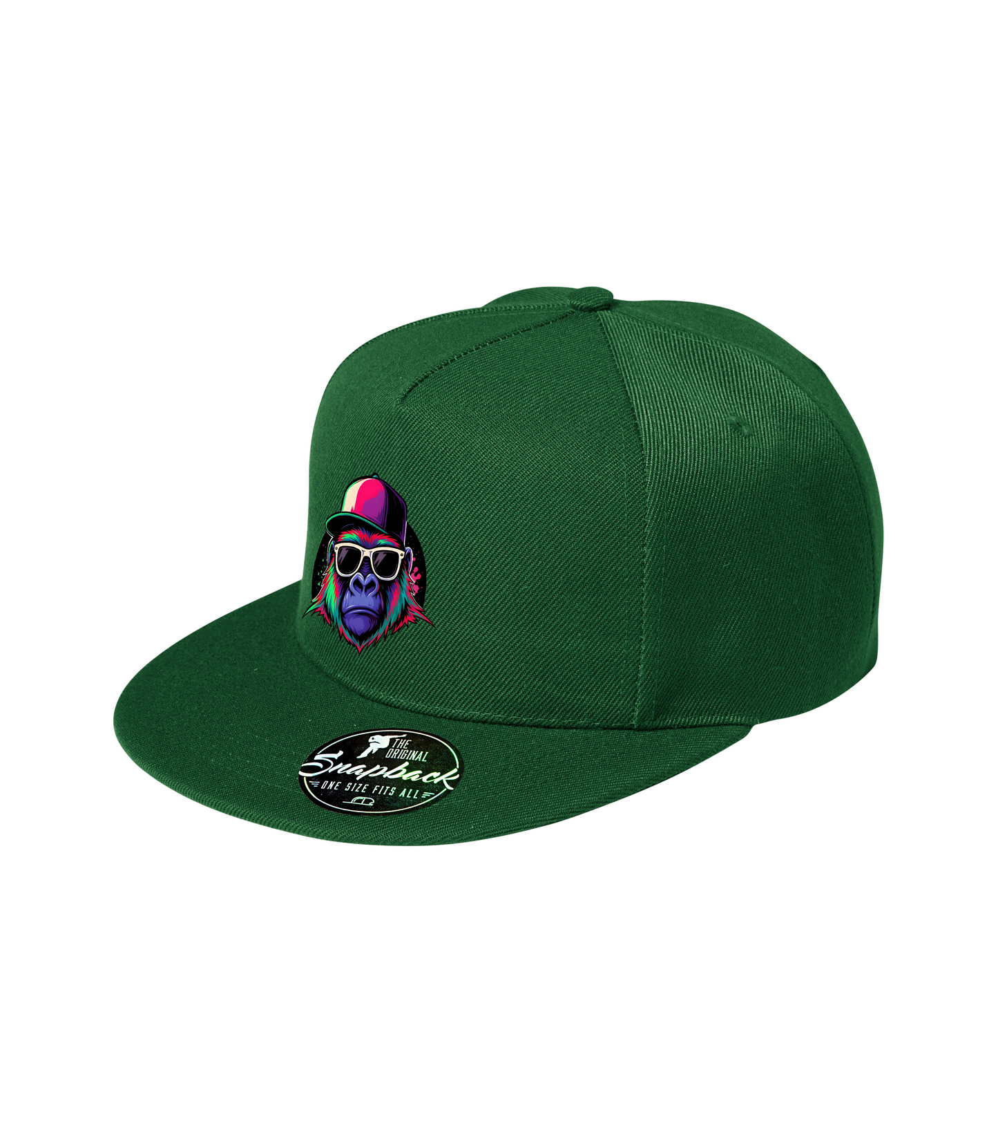 Sapca verde personalizata rap urban "Primal" streetwear
