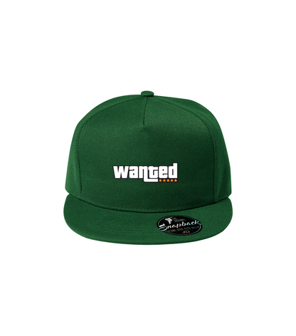 Sapca verde personalizata rap urban "GTA Wanted" streetwear
