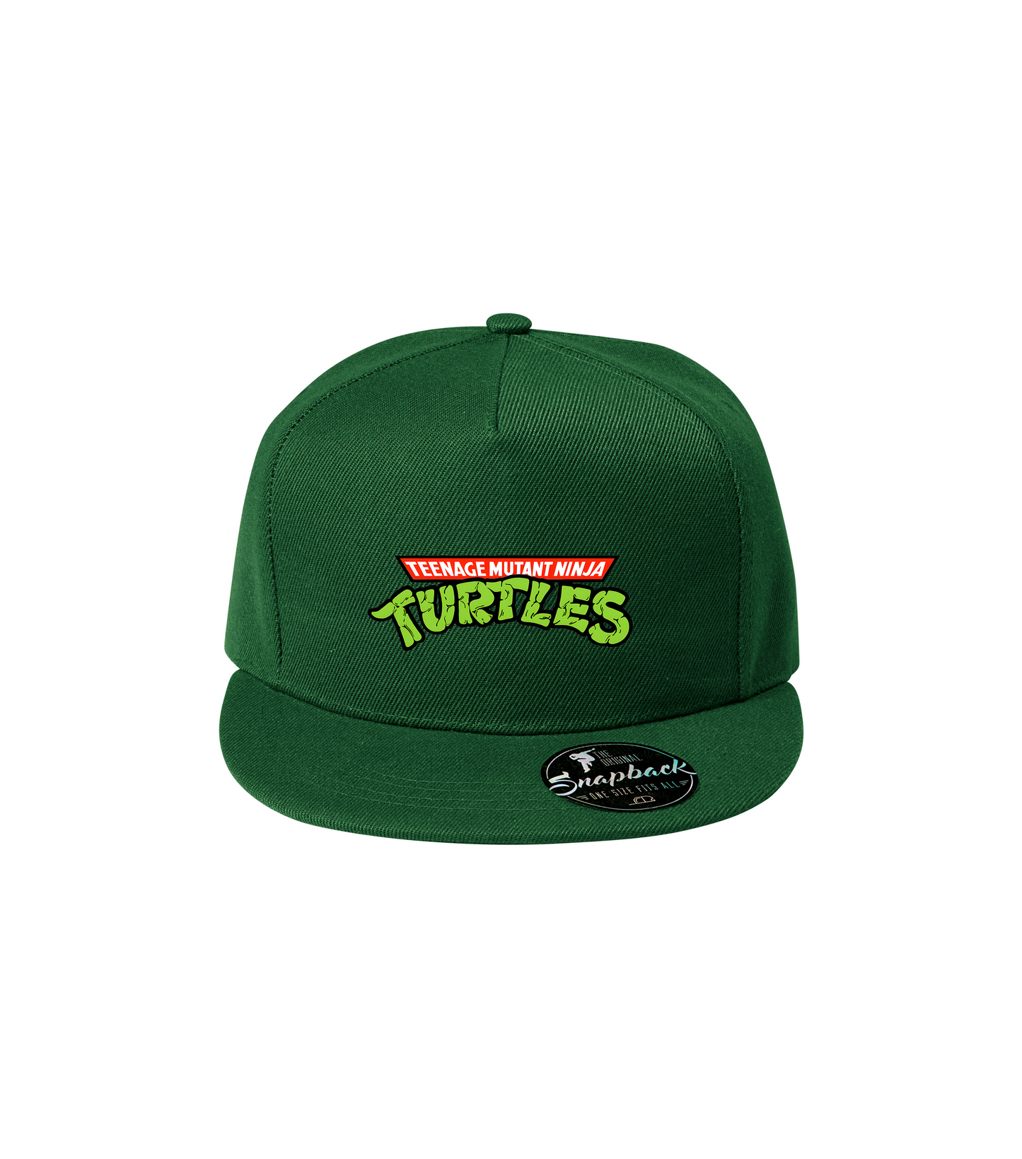 Sapca verde personalizata rap urban "Teenage Mutant Ninja Turtles" streetwear
