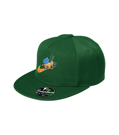 Sapca verde personalizata rap urban "Dragon Ball" streetwear
