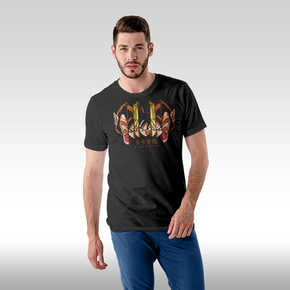 Tricou Negru personalizat bumbac Fata Barbat anime "Goku Evolution" streetwear
