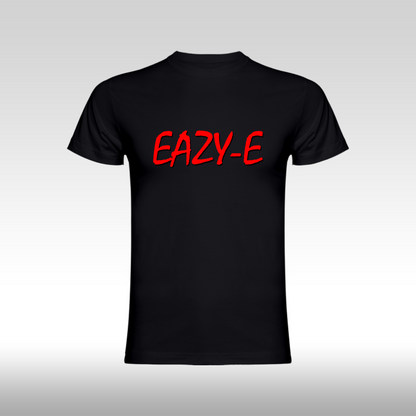 Tricou Negru personalizat bumbac rap "Eazy-E" streetwear
