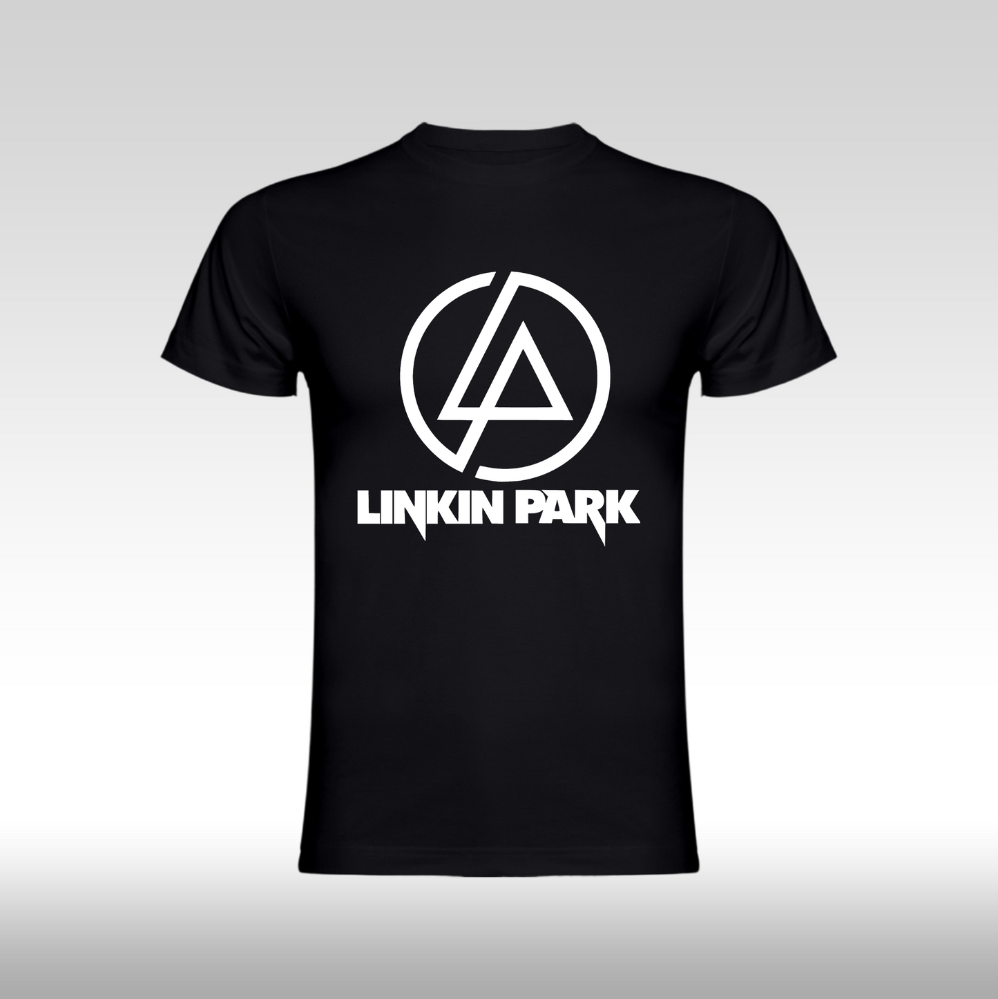 Tricou Negru personalizat bumbac  urban "Linkin Park" streetwear
