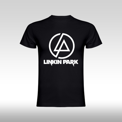 Tricou Negru personalizat bumbac  urban "Linkin Park" streetwear
