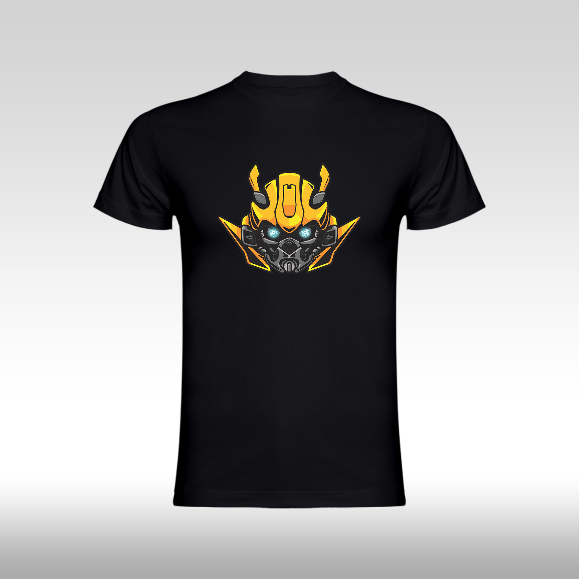 Tricou Negru personalizat bumbac urban "BumbleBee" streetwear
