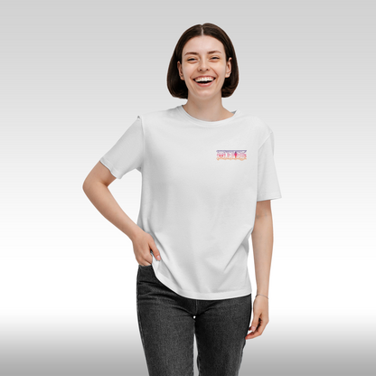 Tricou alb personalizat bumbac Fata Dama anime "Monkey D Luffy" streetwear
