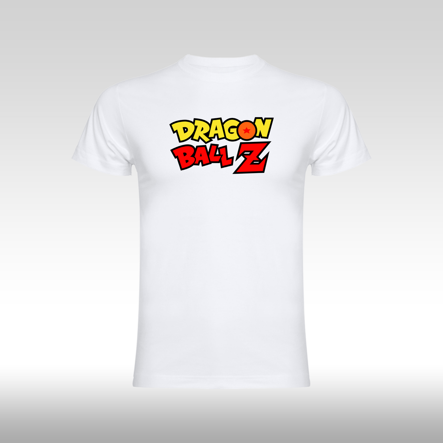 Tricou alb personalizat bumbac anime "Majin Buu" streetwear
