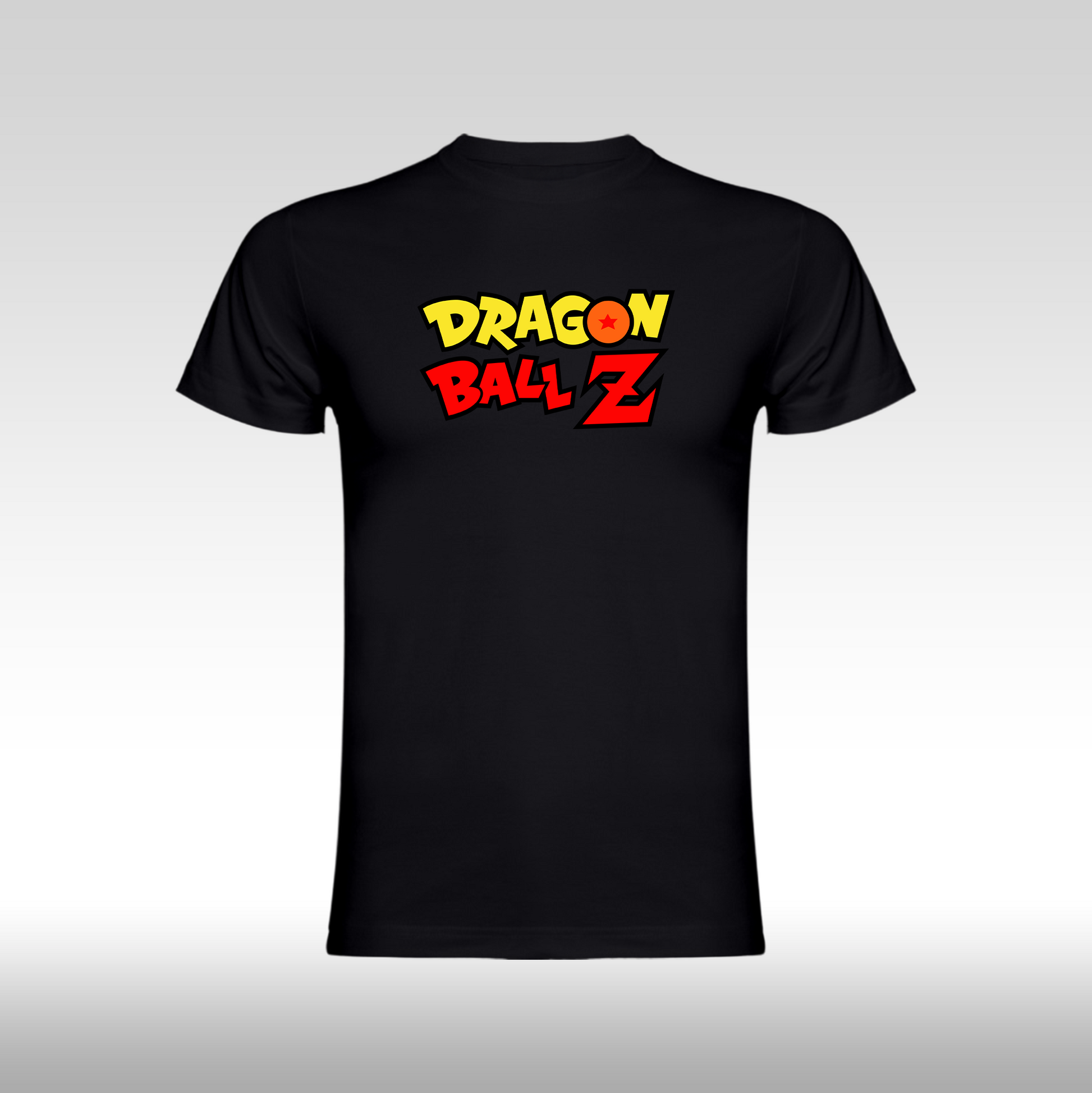 Tricou negru personalizat bumbac anime "Majin Buu" streetwear
