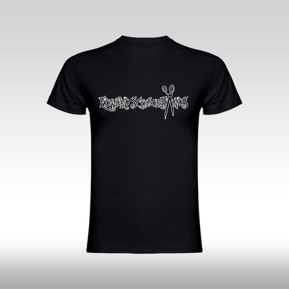 Tricou negru personalizat bumbac fata colectionar "Edward Scissorhands Funko" streetwear
