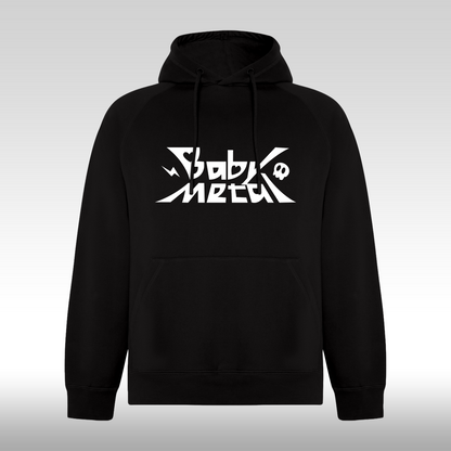 Hanorac Negru personalizat rock "Baby Metal" streetwear
