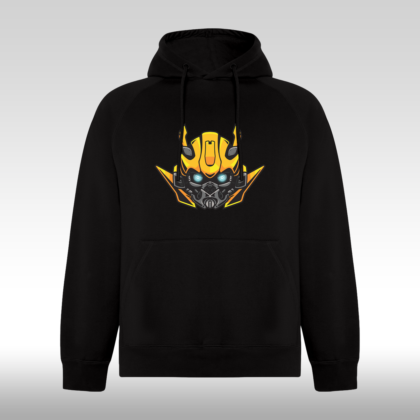 Hanorac Negru personalizat Fata urban "BumbleBee" streetwear
