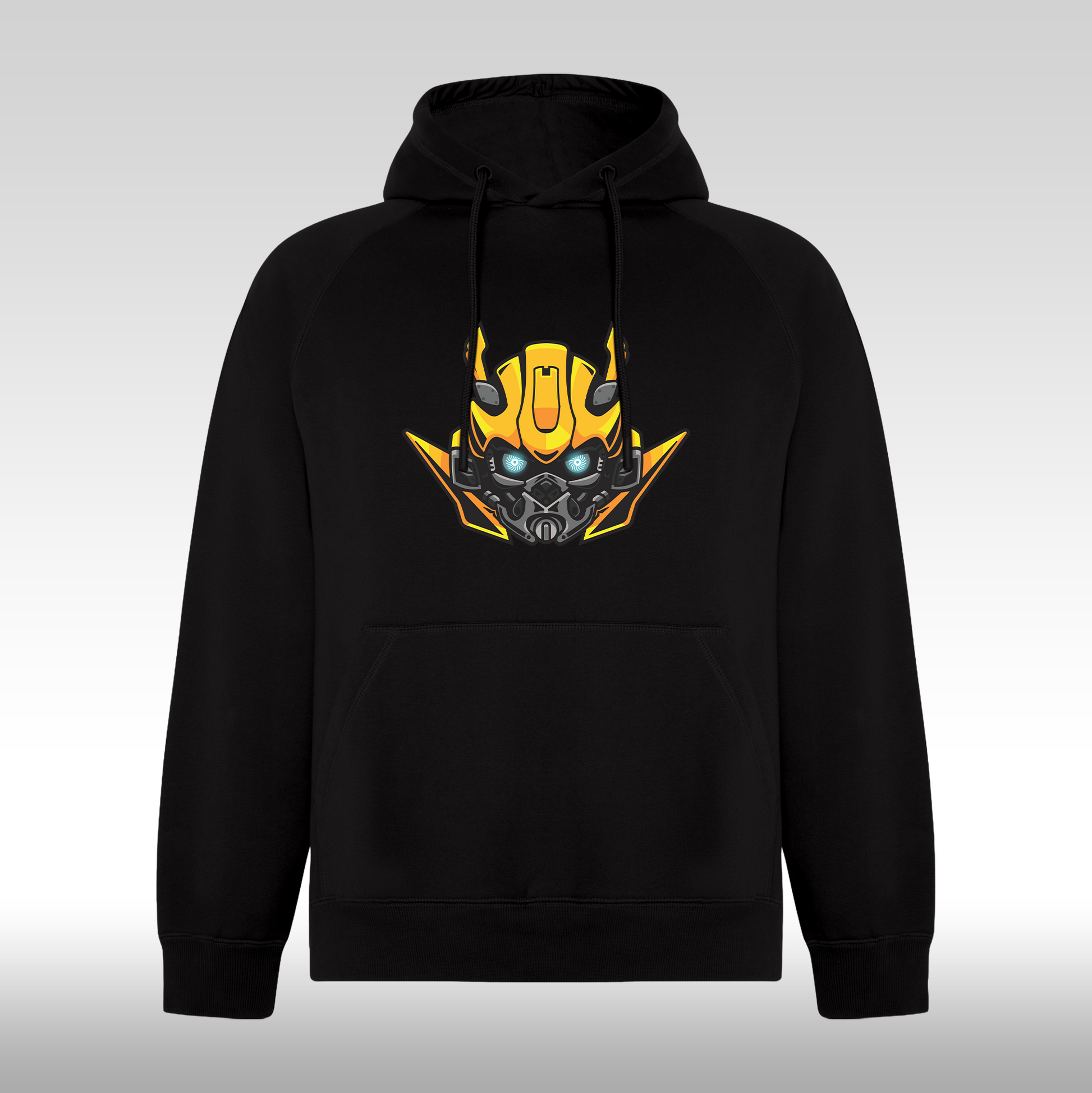 Hanorac Negru personalizat Fata urban "BumbleBee" streetwear
