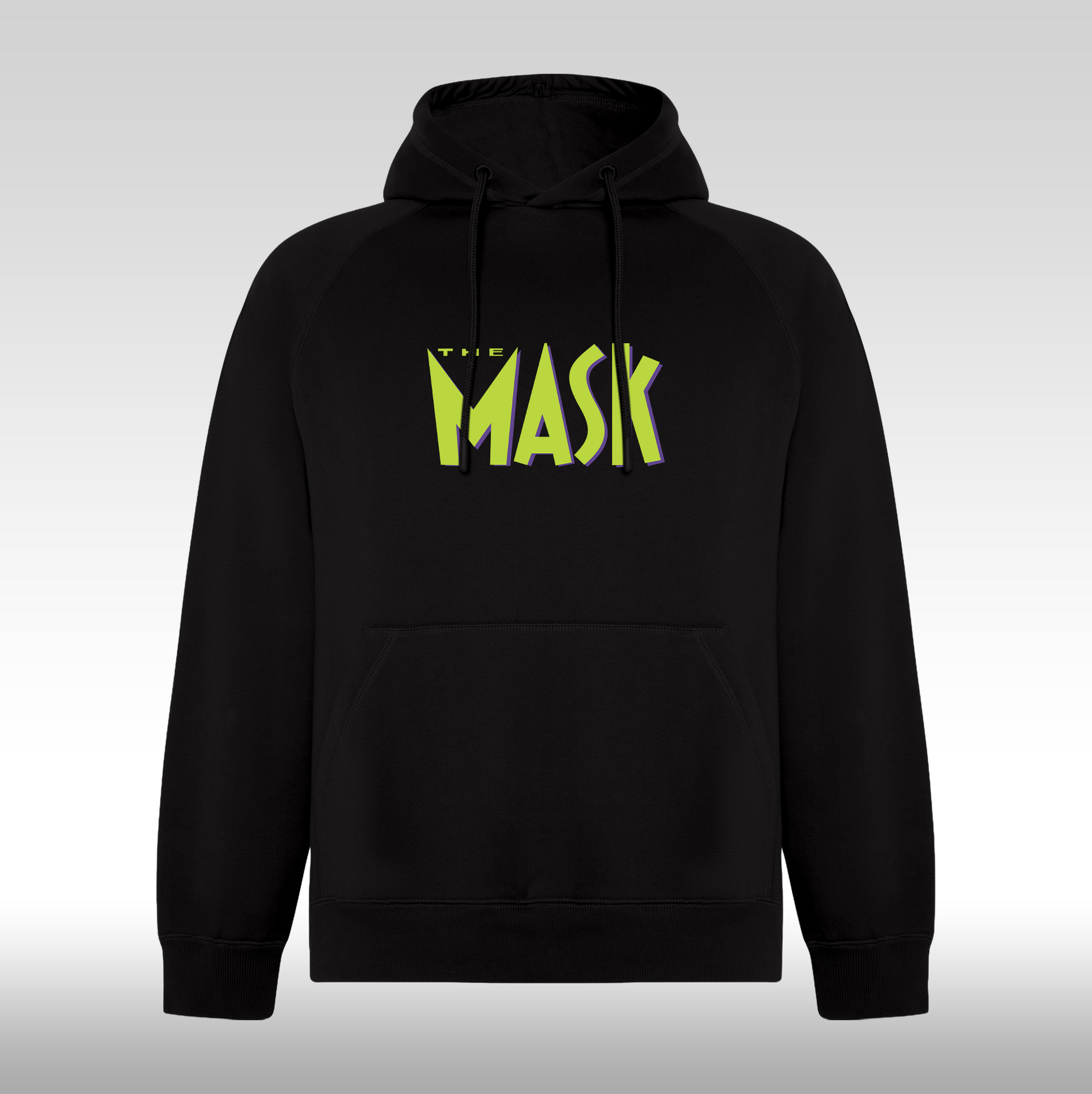 Hanorac Negru personalizat Fata urban "The Mask" streetwear
