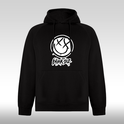 Hanorac Negru personalizat punk rock "Blink 182" streetwear
