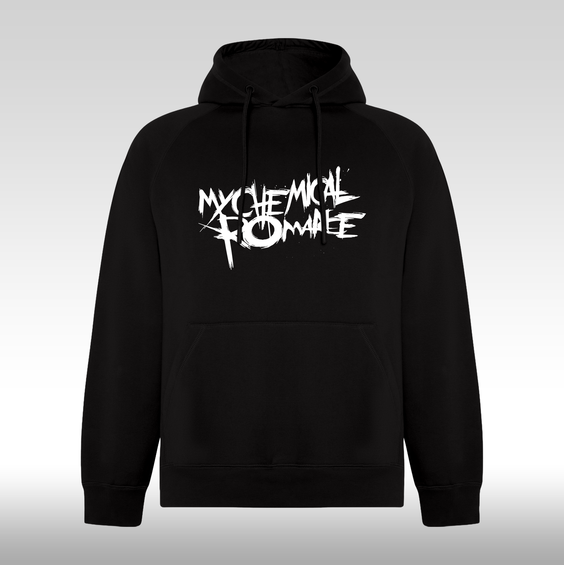 Hanorac Negru personalizat rock "Black Parade" streetwear
