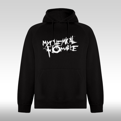 Hanorac Negru personalizat rock "Black Parade" streetwear
