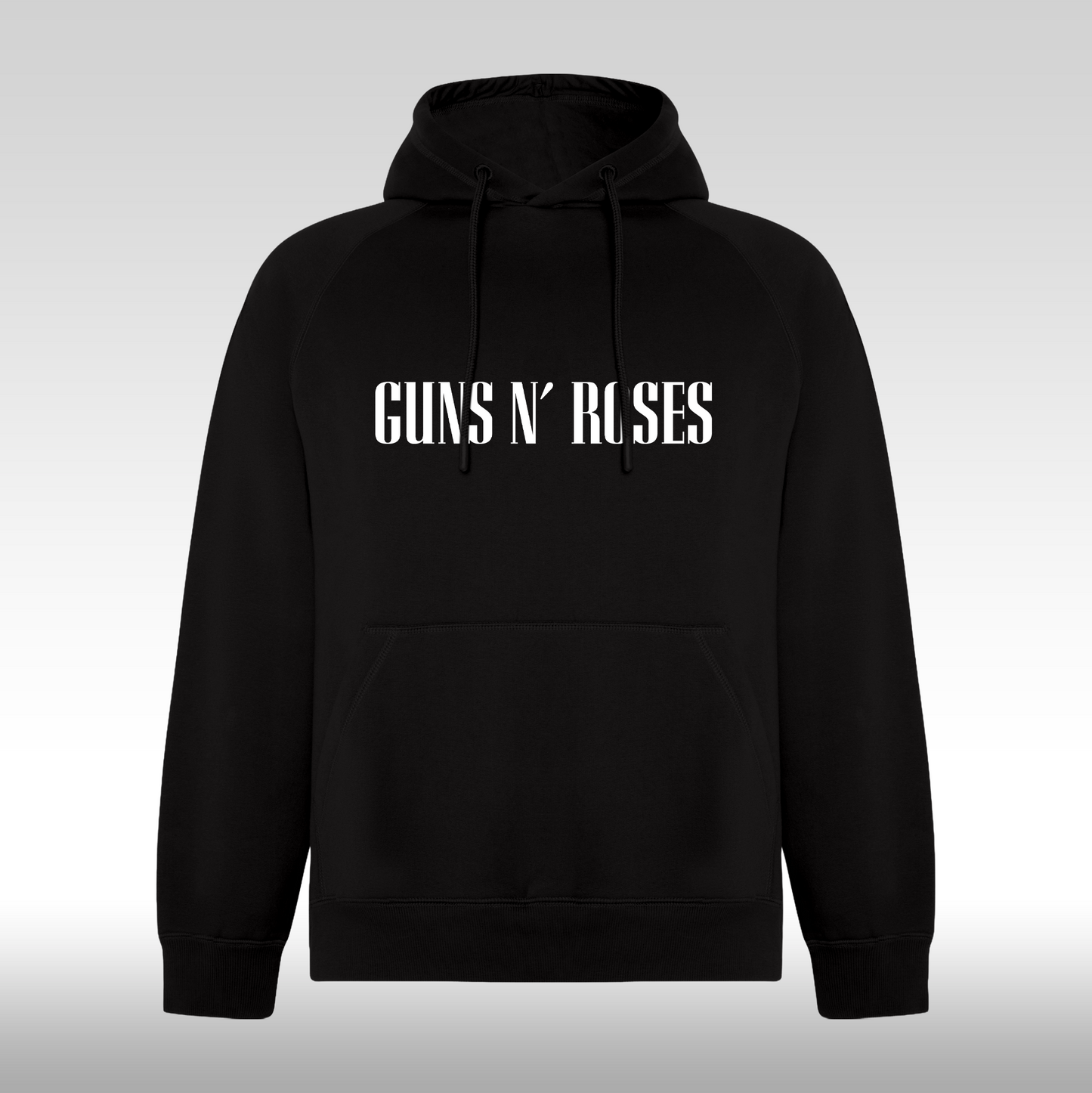 Hanorac Negru personalizat rock "Guns 'N Roses" streetwear
