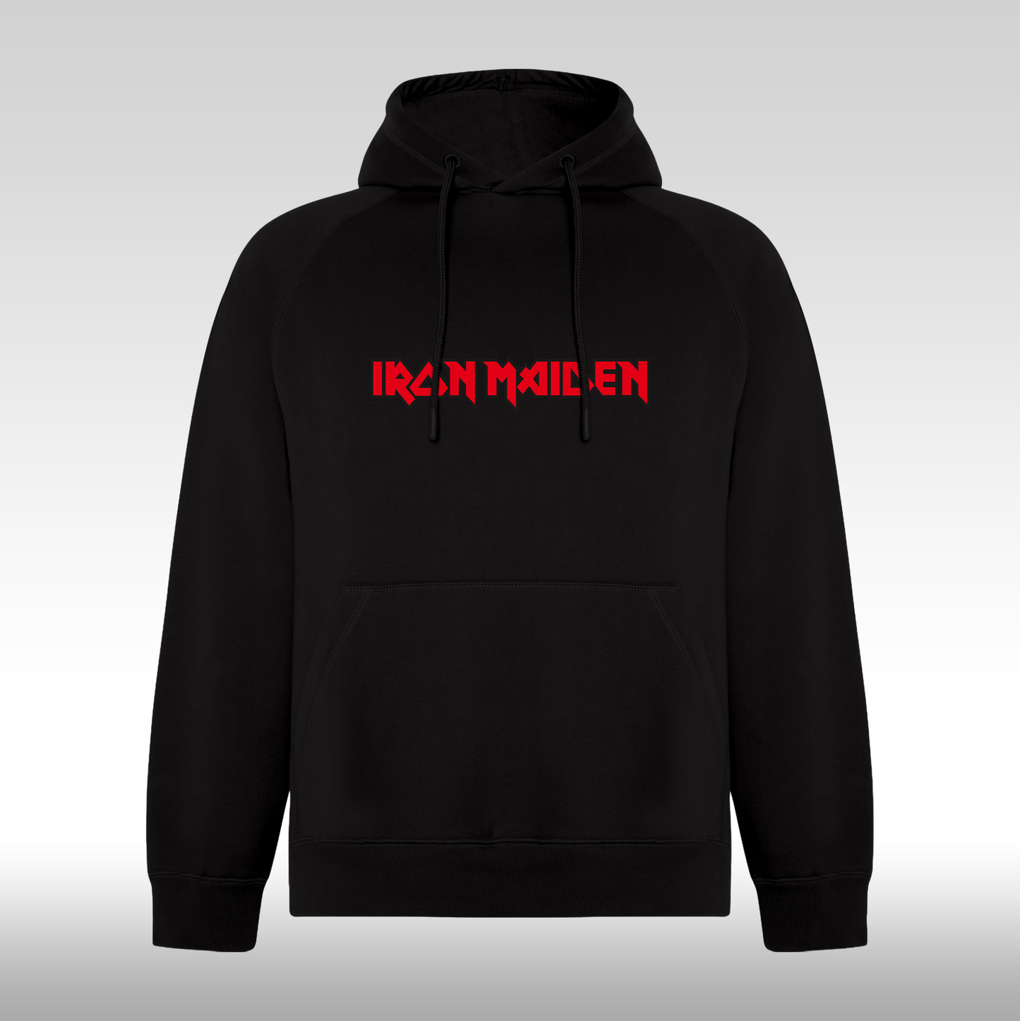 Hanorac Negru personalizat rock "Iron Maiden" streetwear

