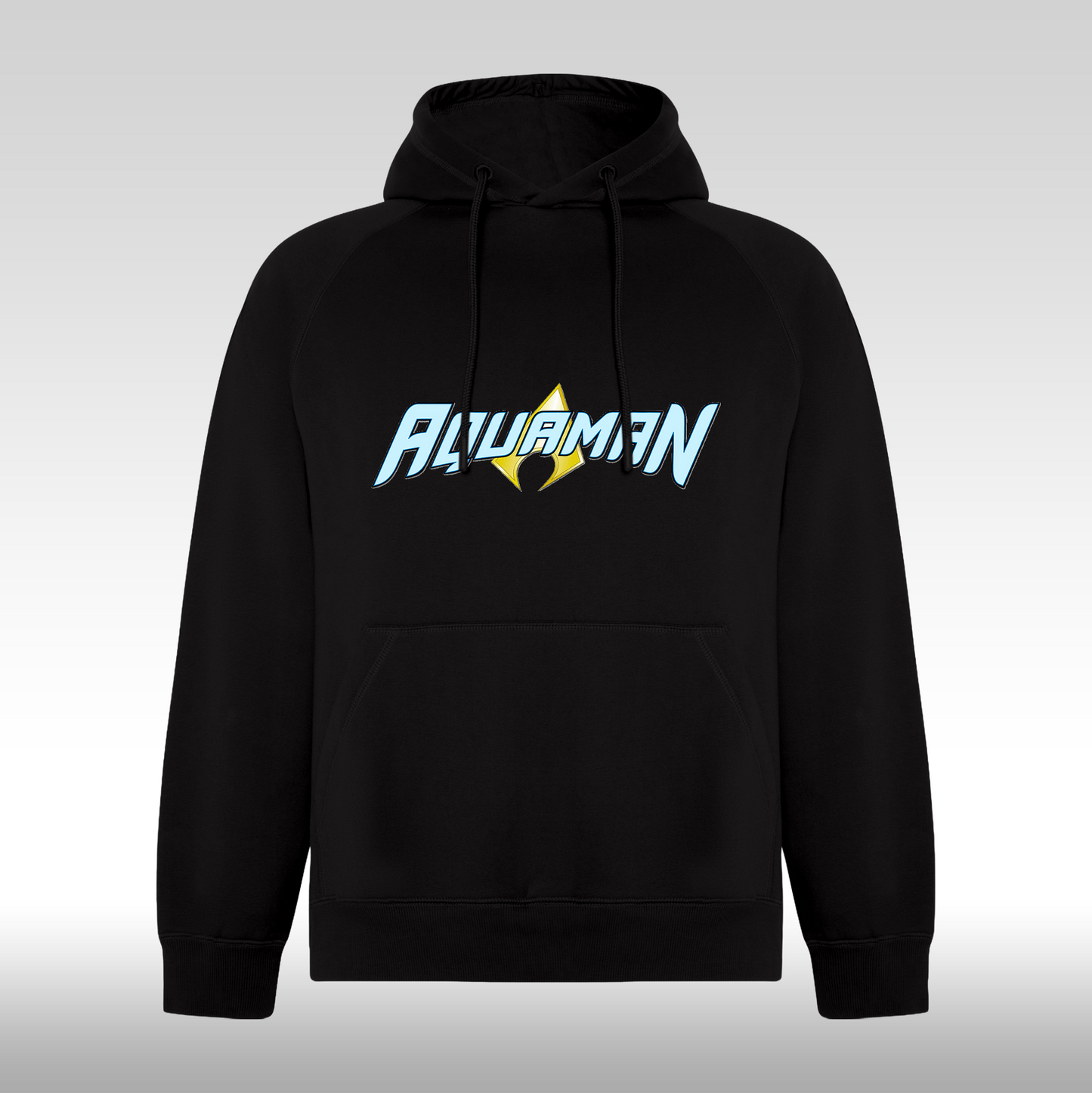 Hanorac Negru personalizat urban "Aquaman" streetwear
