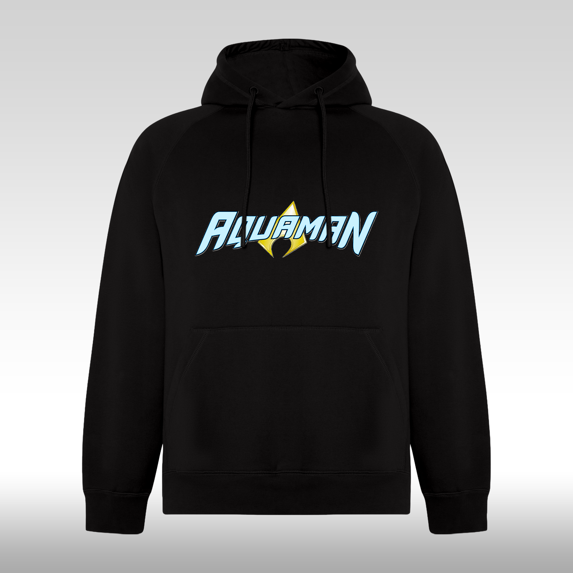 Hanorac Negru personalizat urban "Aquaman" streetwear
