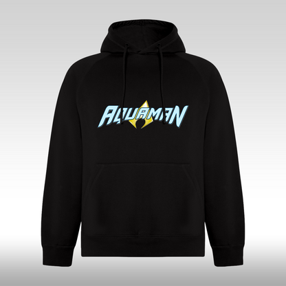 Hanorac Negru personalizat urban "Aquaman" streetwear

