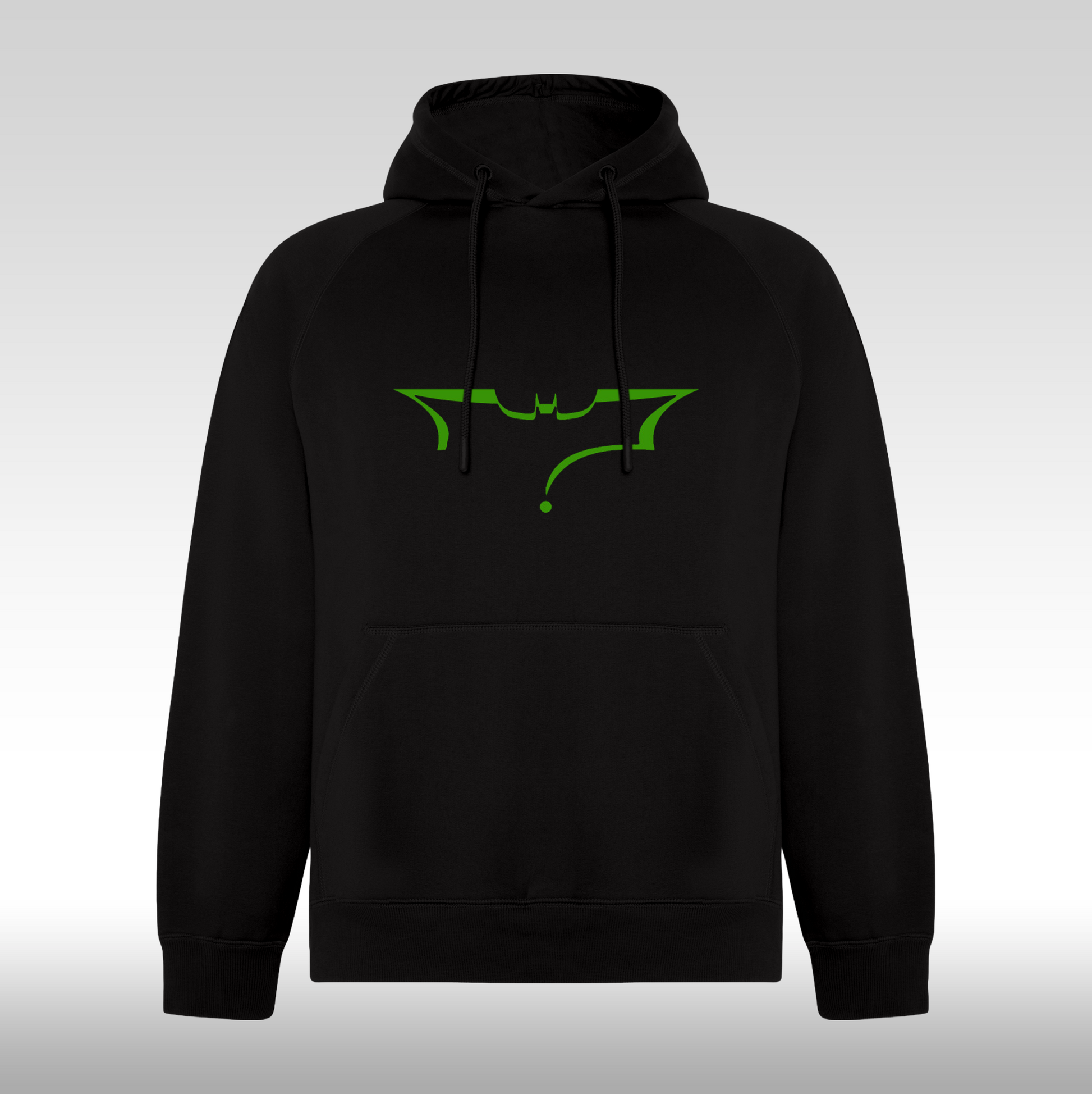 Hanorac Negru personalizat urban "Batman Riddler" streetwear

